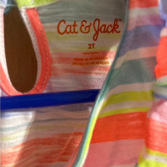 2 tops 1 great price!!! Cat & Jack size 2t. Both are new with tags - Picture 7 of 8